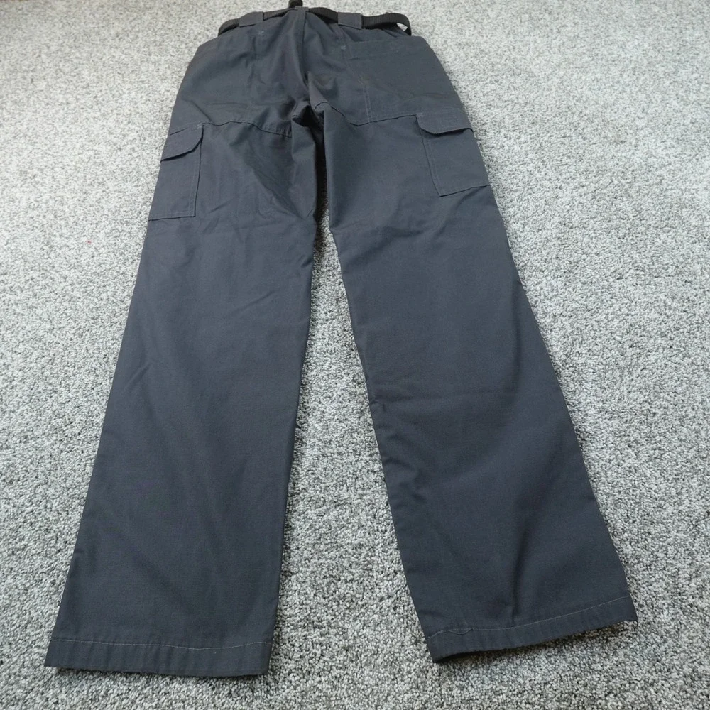 Propper Pants Mens 30X36 Gray Ripstop Cargo Utility Tactical Military Belted